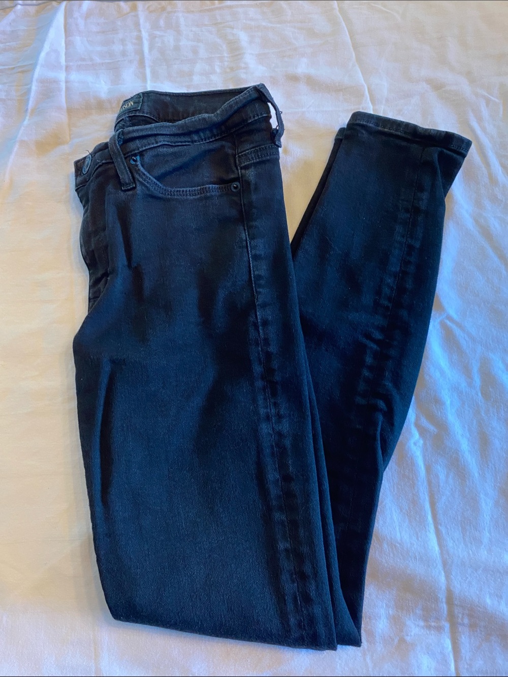 Hudson Jeans Women’s Black Skinny Jeans - Stretch Fit